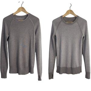 Lululemon Still Lotus Reversible Sweater in Mulberry Silver Lilac Medium Warm